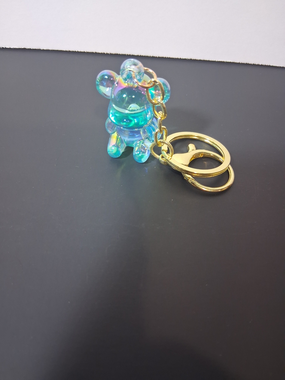 Blue Clear Keycharm/bagcharm